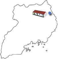 Map of Project - Moroto School