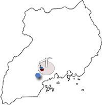 Map of Project - Sembabule Water Wells