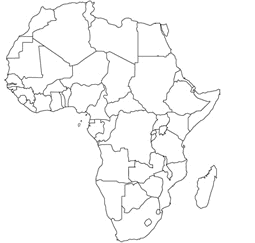 Map of Africa